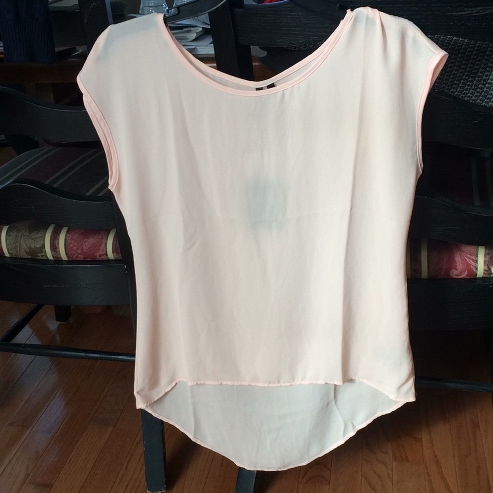 🎉BRAND NEW🎉  “Blush” Chiffon Shirt